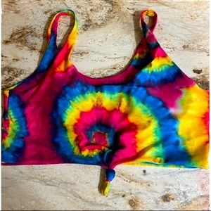 Tie Dye High Waisted Bikini 🌈